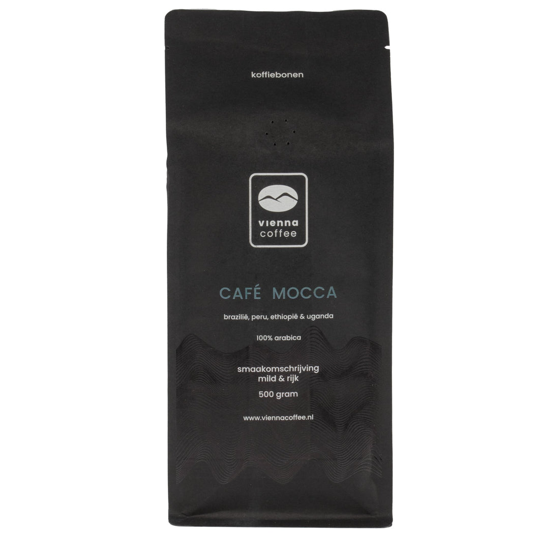 Vienna Coffee Filterkoffiebonen Café Mocca - 100% Arabica - Viennacoffee - 500 gram