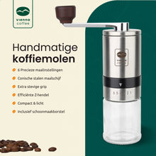 Afbeelding in Gallery-weergave laden, Vienna Coffee Handmatige Koffiemolen - Conisch - 6 Standen - Viennacoffee -
