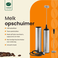 Load image into Gallery viewer, Vienna Coffee Handmatige Melkopschuimer - Oplaadbaar - Viennacoffee -
